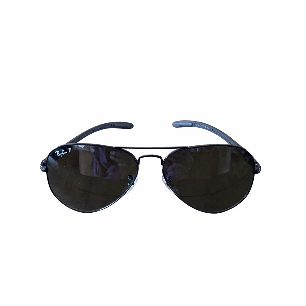 Ray-Ban RB8307 002/NS Polarized Black Sunglasses 58mm - Picture 2 of 5